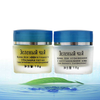 Green Tea Anti Freckle Skin Care Whitening Cream